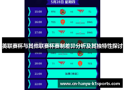 英联赛杯与其他联赛杯赛制差异分析及其独特性探讨